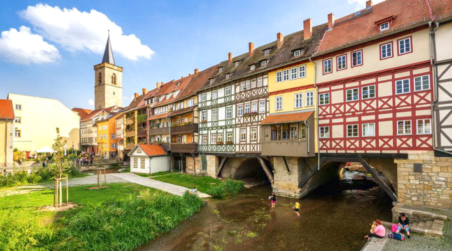 Offriamo una vasta selezione di opzioni di noleggio auto a Erfurt.